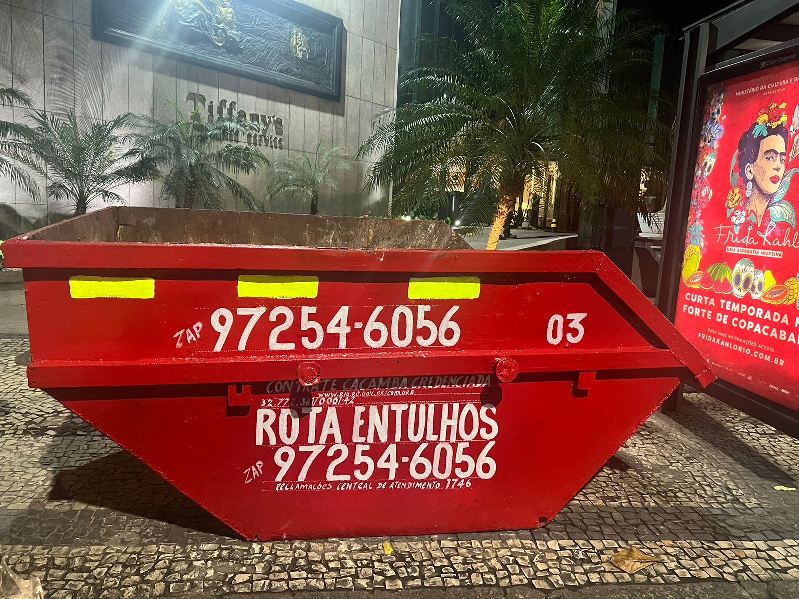 Caçamba Rota Entulhos em Copacabana